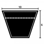 KIILAHIHNA LG 10X610MM LA KEVLAR