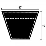 KIILAHIHNA LG 17X1118MM LA KEVLAR